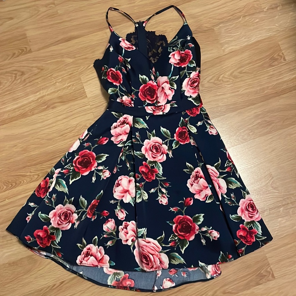 B. Smart floral formal dress!